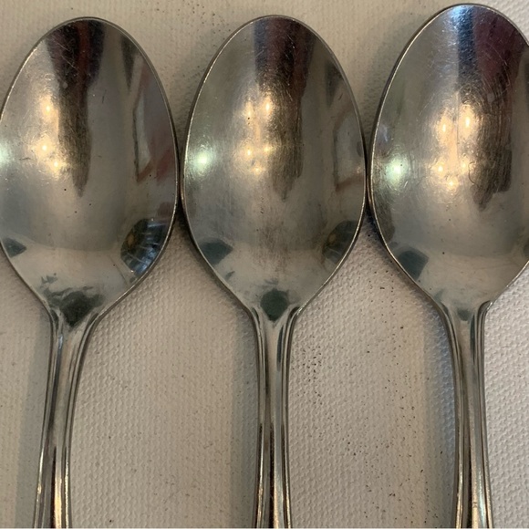 5 Unbranded KOREA Stainless Steel Spoons Teaspoons Similar to Fenway Daydream 6 - Picture 5 of 10